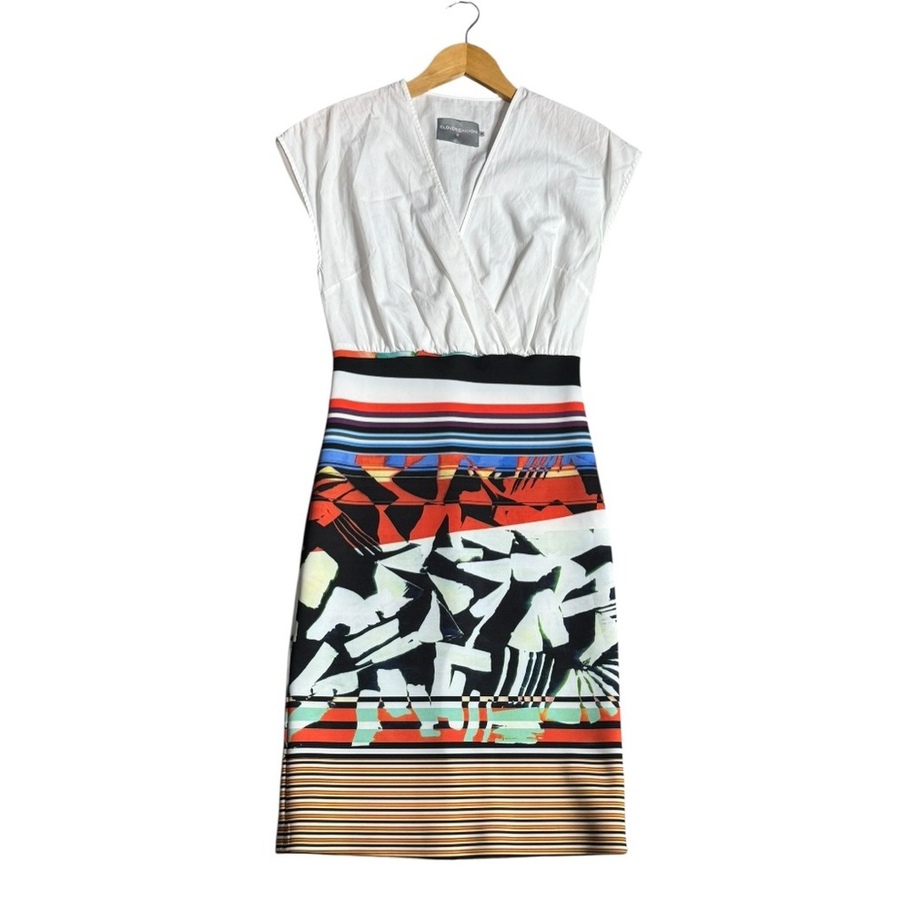 Clover Canyon V-Neck Midi Dress size S